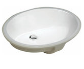 Bathroom 1512 undermount oval Sink